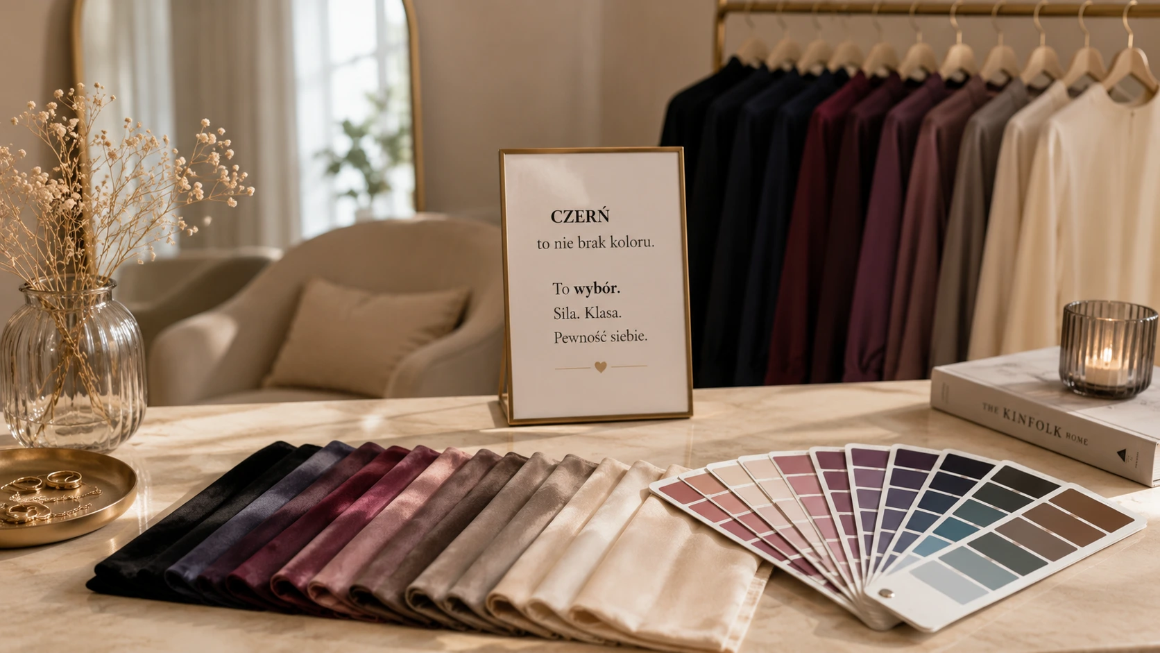 Eleganckie alternatywy dla czerni w analizie kolorystycznej